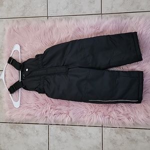 Toddler Black Snowpants